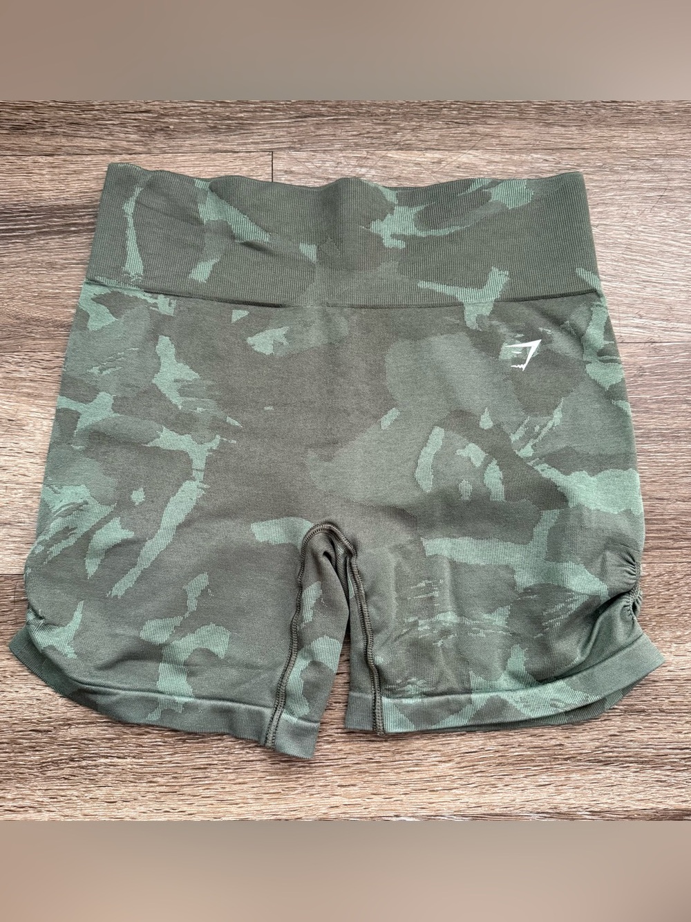 Gymshark Green Print Shorts